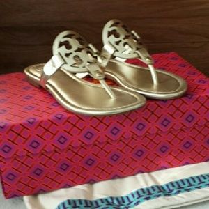 New Tory Burch Miller Sandals size 4